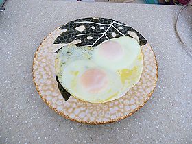 ハワイの朝食　目玉焼き