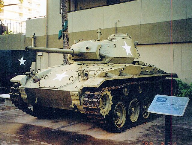 アーミーミュージアム　アメリカ軍の戦車