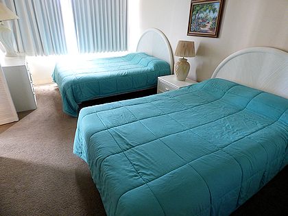 クイーンサイズのベッドが２台
